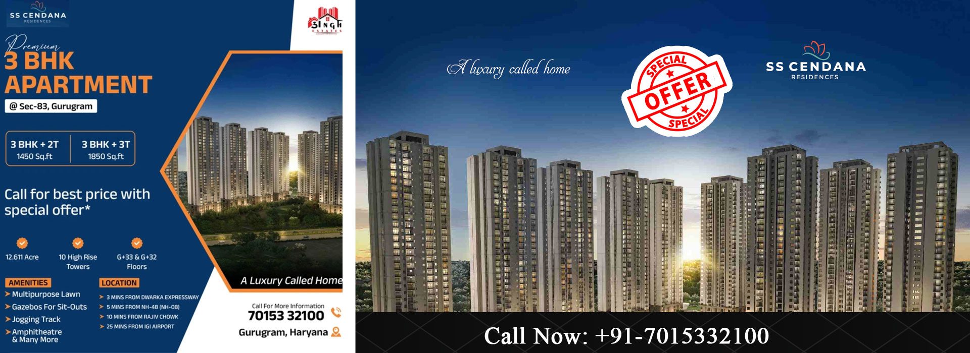 SS Cendana Sector-83, Gurgaon