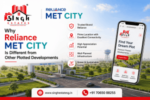 Read more about the article Why Reliance MET City Is Different from Other Plotted Developments