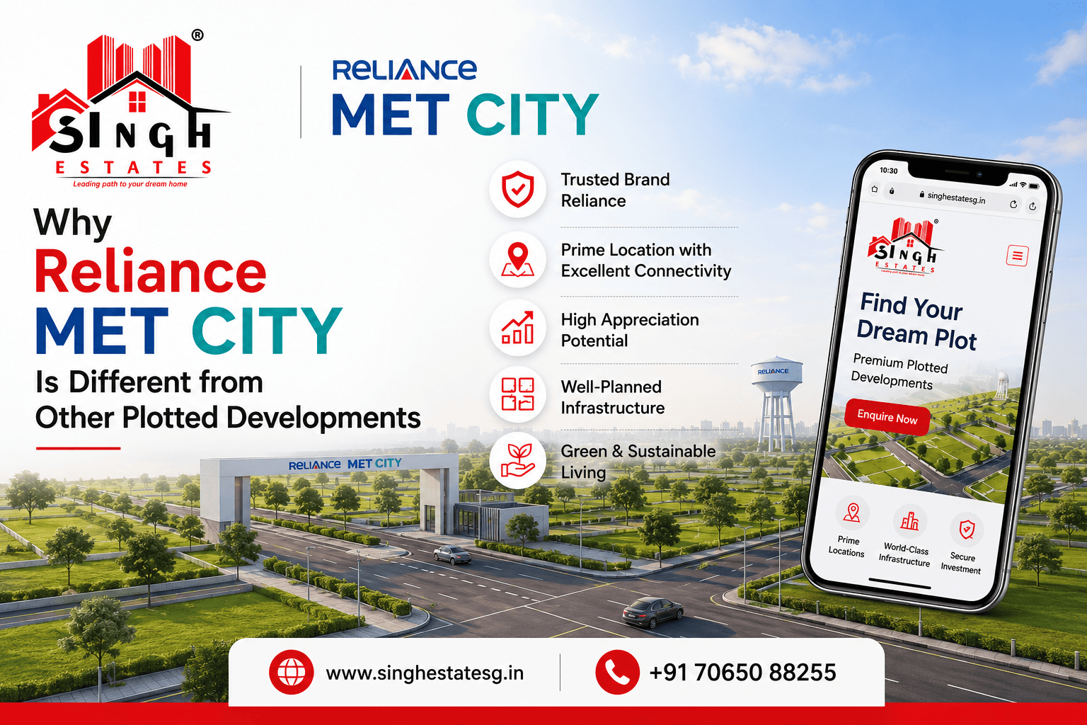 You are currently viewing Why Reliance MET City Is Different from Other Plotted Developments